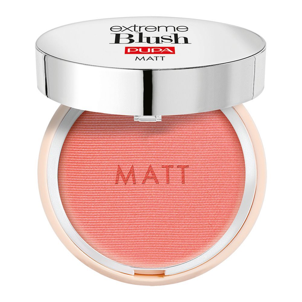 Pupa Milano Extreme Blush Matt Natural Effect Compact Blush, 006, Vivid Apricot