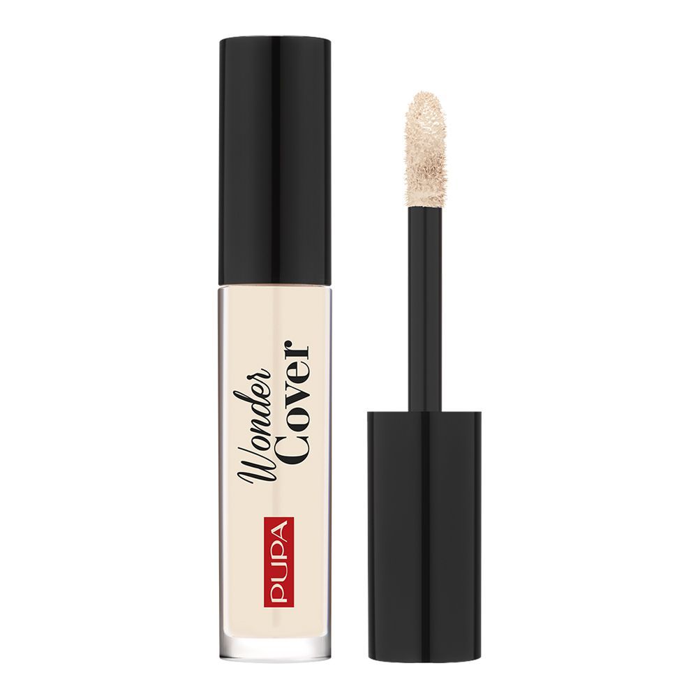 Pupa Milano Wonder Me Cover Full Coverage Concealer, 001, Porcelain