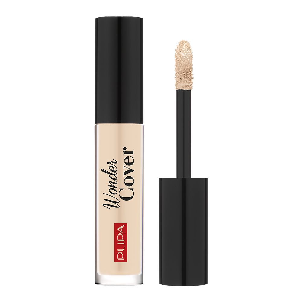 Pupa Milano Wonder Me Cover Full Coverage Concealer, 002, Light Beige