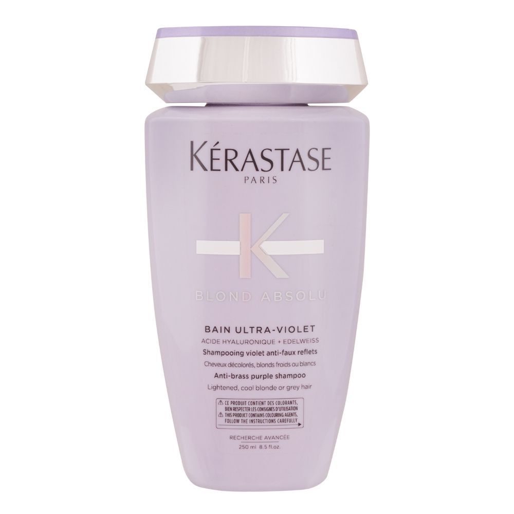 Kerastase Paris Blond Absolut Bain Ultra-Violet Anti-Brass Purple Shampoo, 250ml