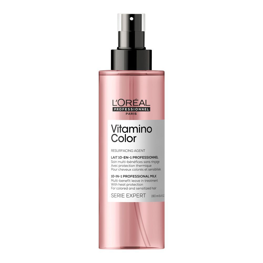 L'Oreal Professionnel Series Expert Resurfacing Agent Vitamino Color 10-In-1 Professional Milk, 190ml