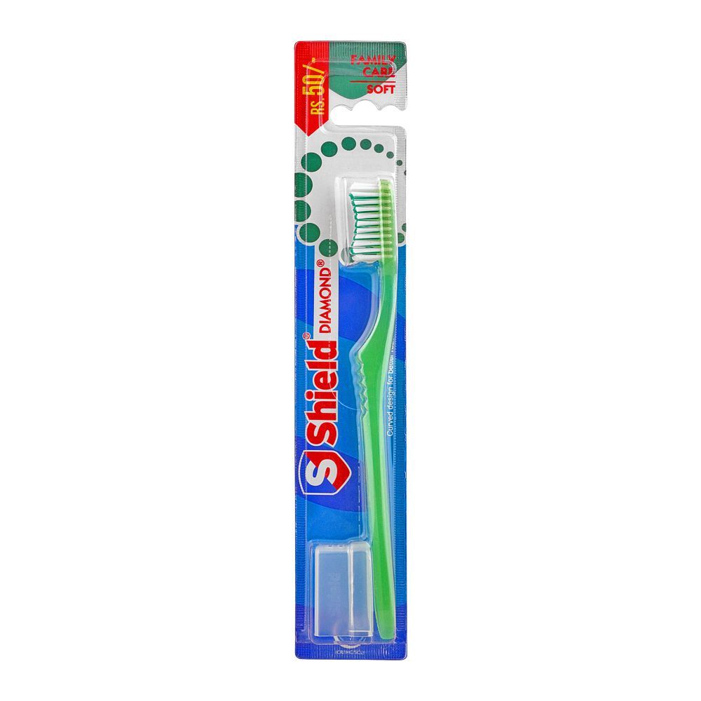 Shield Diamond Family Care Toothbrush, Soft