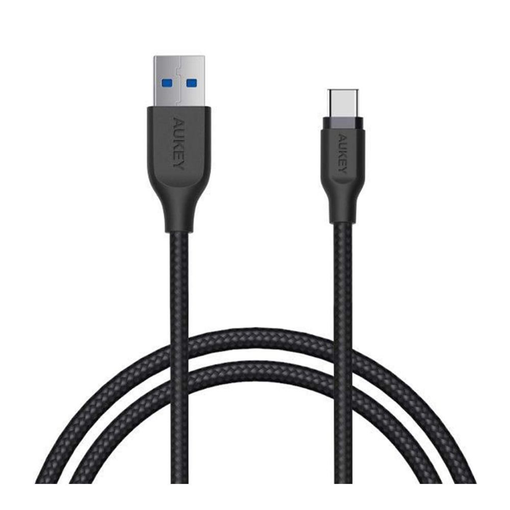 Aukey Impulse Series USB 3.0 USB-A To USB-C Cable, 1.2m, CB-AC1