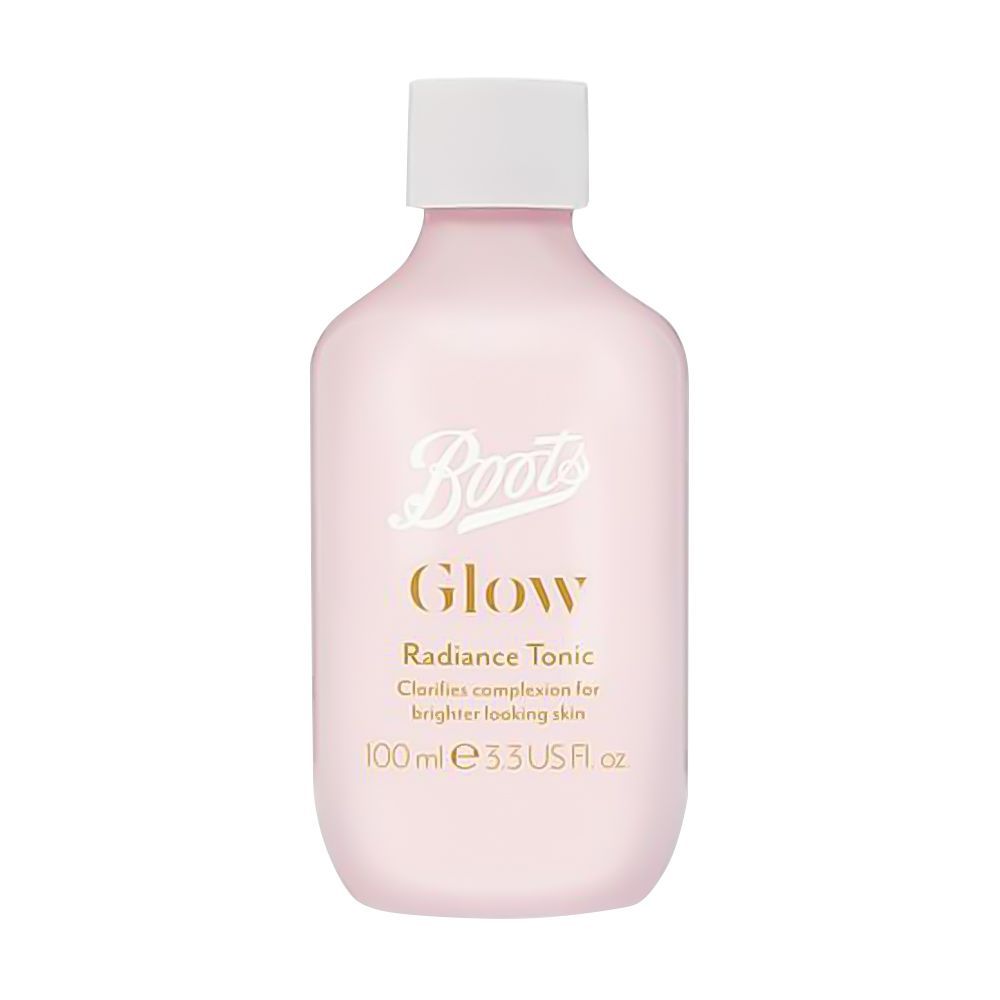 Boots Glow Radiance Tonic, Clarifies Complexion For Brighter Looking Skin, 100ml