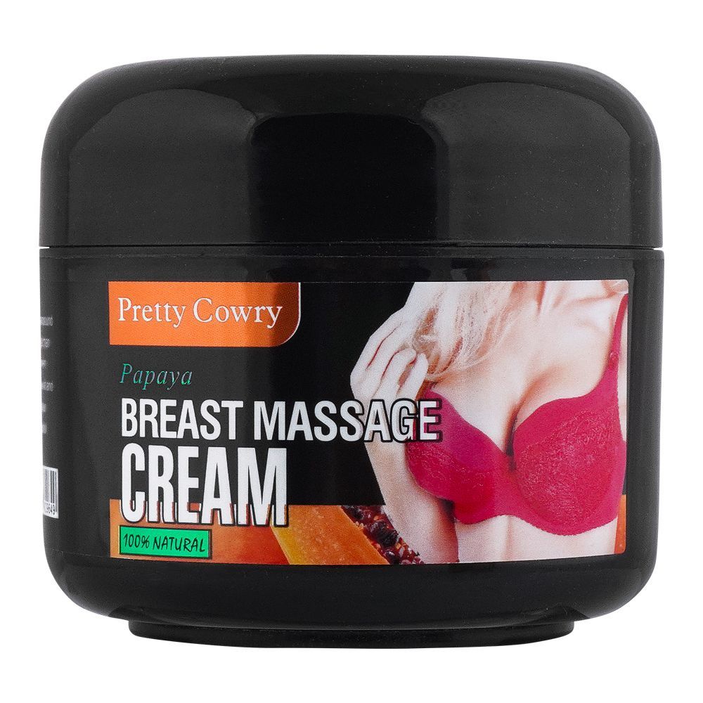 Pretty Cowry Papaya Breast Massage Cream, 200ml