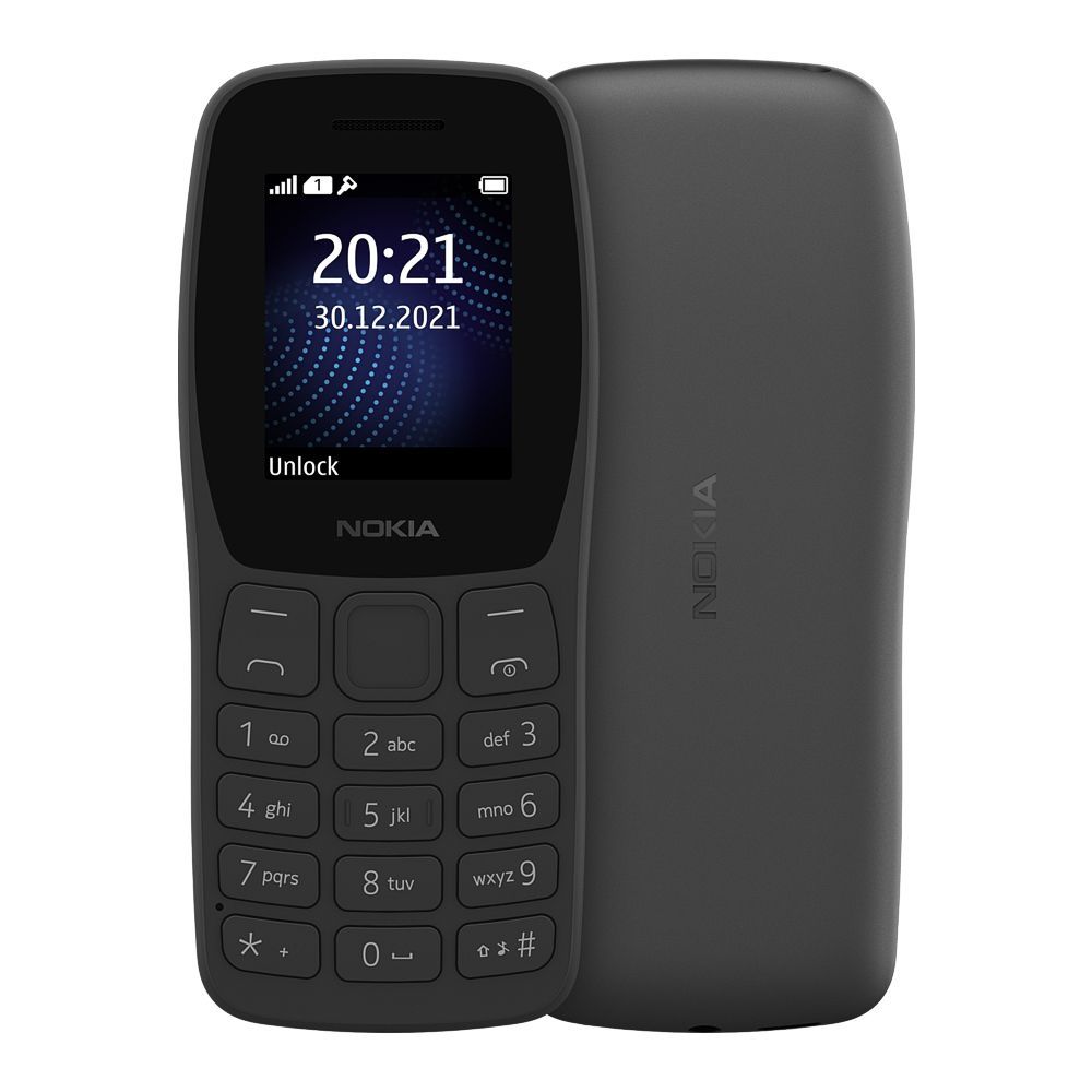 Nokia 105 Plus TA-1509 DS Charcoal Mobile Set