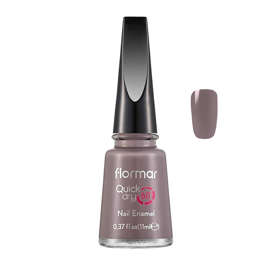 Flormar Quick Dry 60 Nail Enamel, Buff, 11ml, QD25