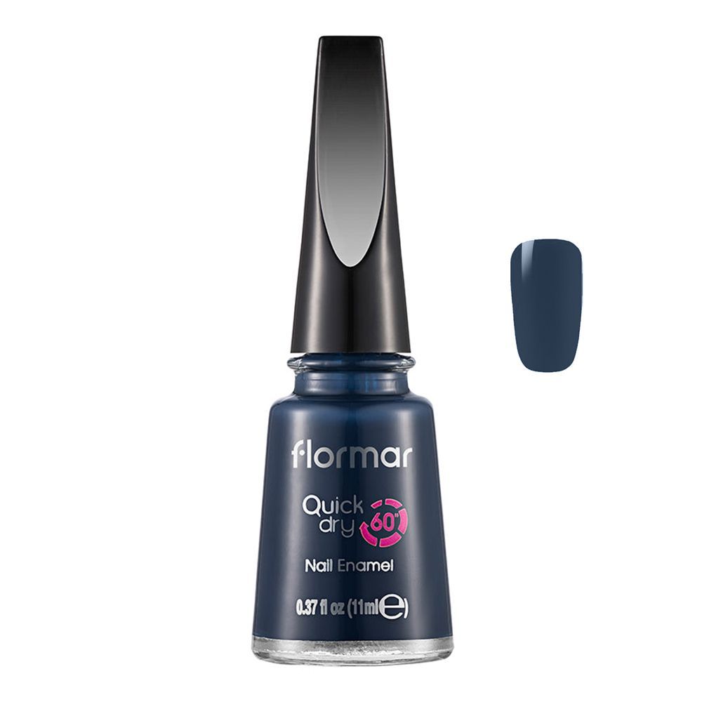 Flormar Quick Dry 60 Nail Enamel, Storm In My Heart, 11ml, QD16