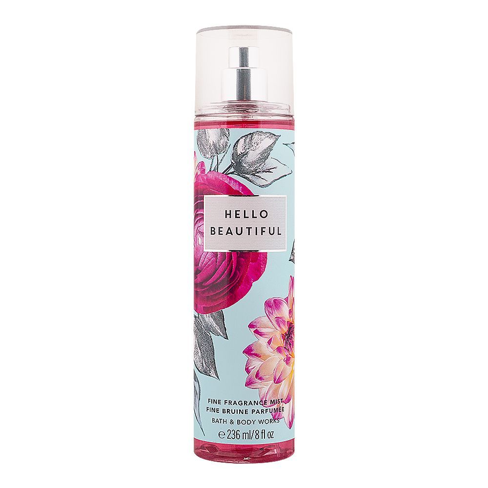 Bath & Body Works Hello Beautiful Fragrance Mist, 236ml