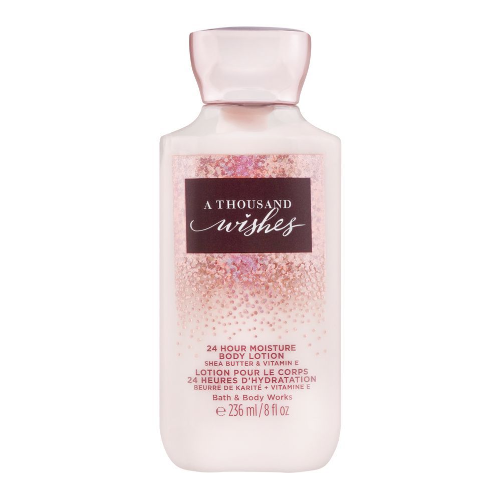 Bath & Body Works A Thousand Wishes 24-Hour Moisture Body Lotion, 236ml