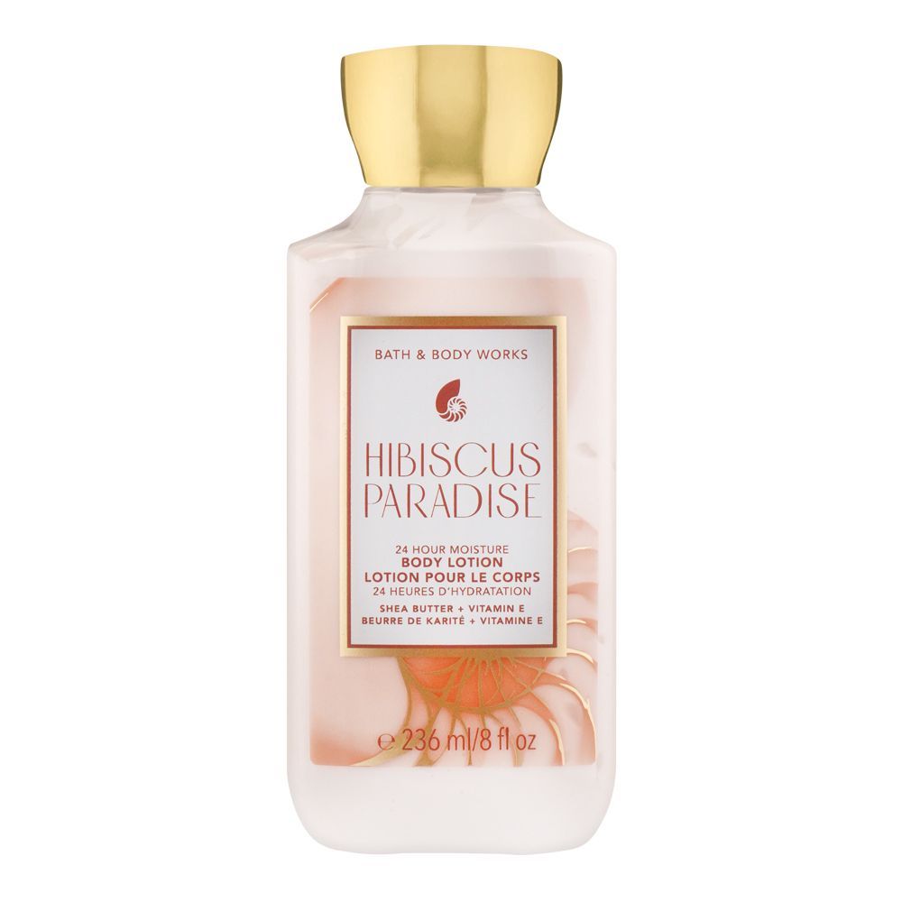 Bath & Body Works Hibiscus Paradise 24-Hour Moisture Body Lotion, 236ml