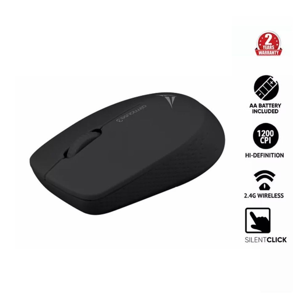 "SonicEar Airmouse 3 Silent Click Wireless Mouse, Black"