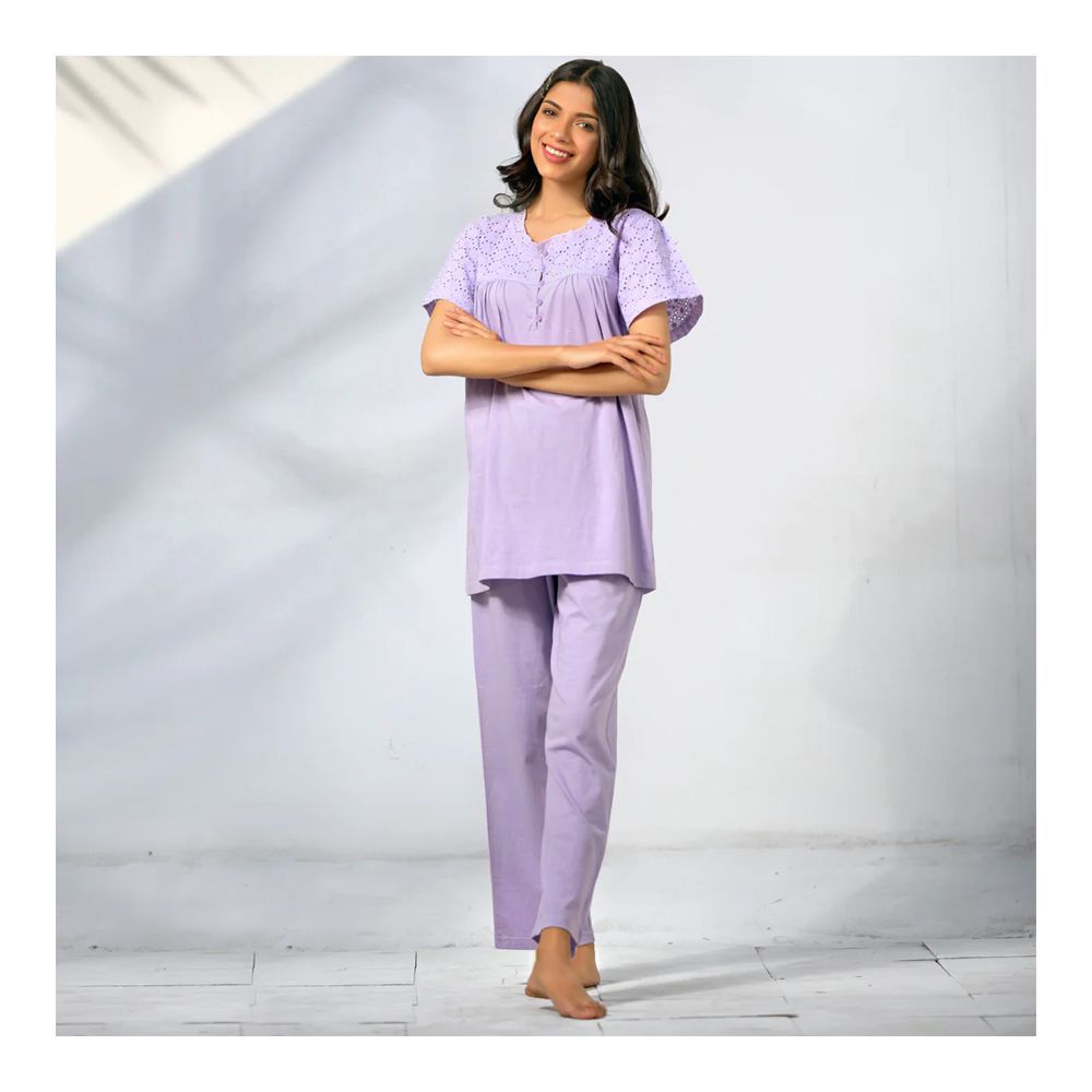 IFG Pajama Set Pastel Lilac, PS-128