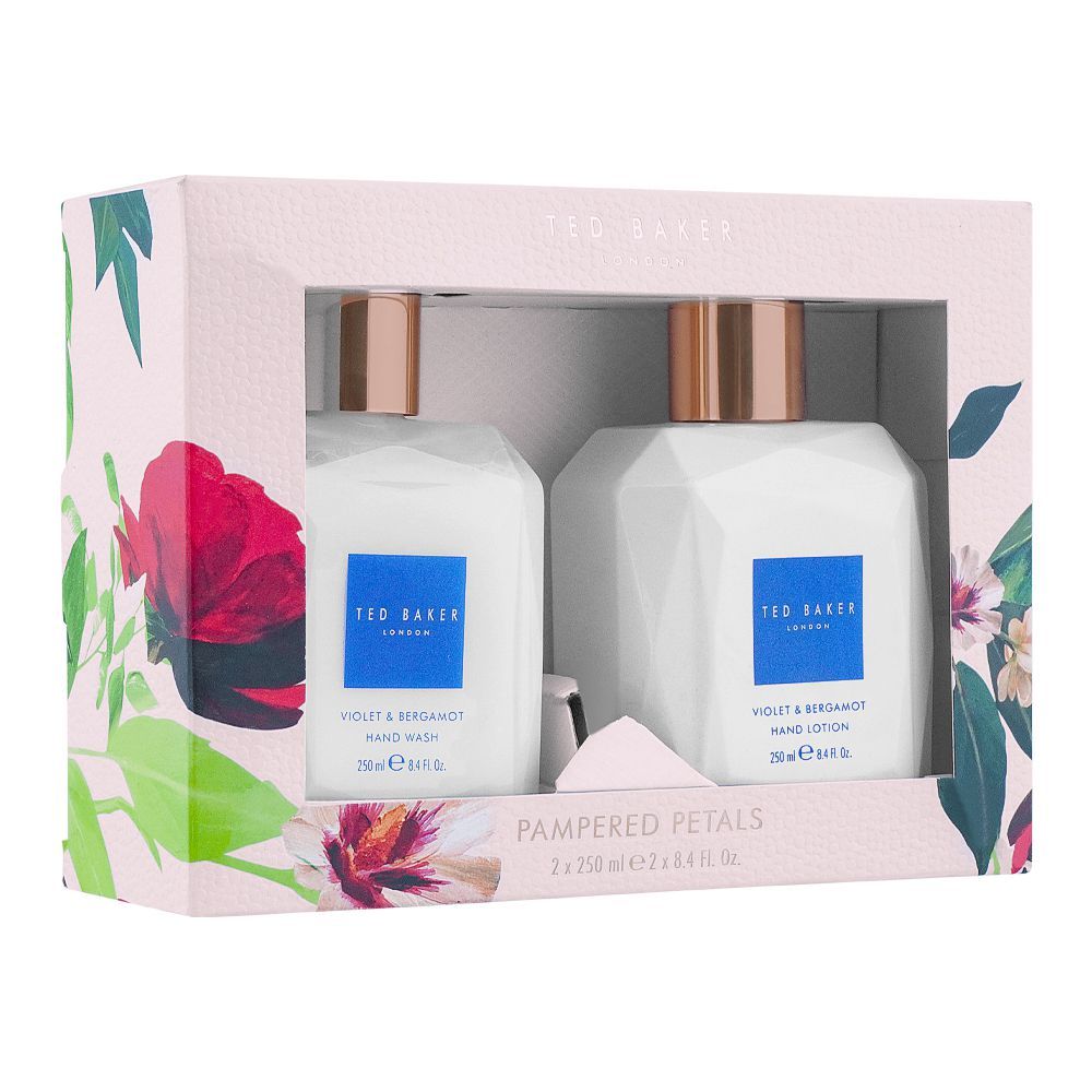 Ted Baker Violet & Bergamot Set Hand Wash + Hand Lotion, 250ml Each